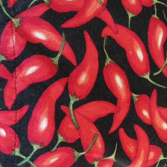 Set of 3 reversible aprons, black lining, barbeque, chili cook-off - Picture 5 of 7